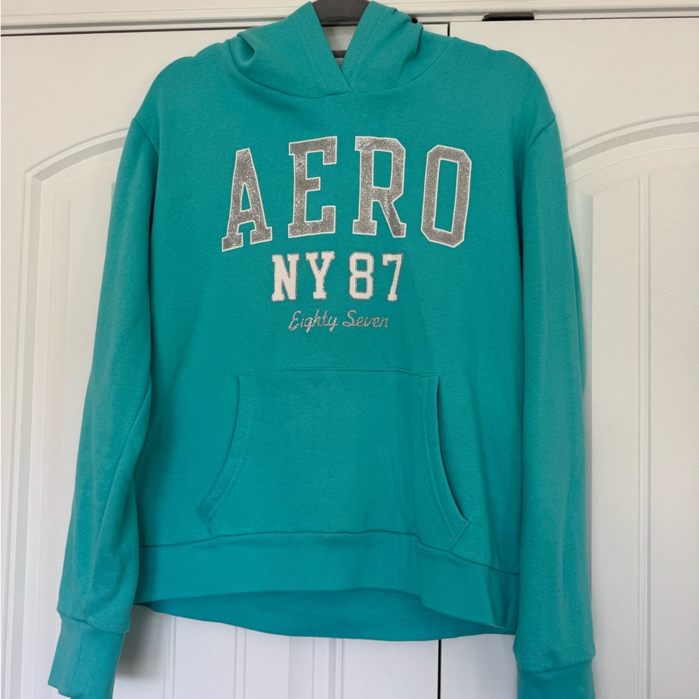 Aeropostale Women’s Teal Hoodie